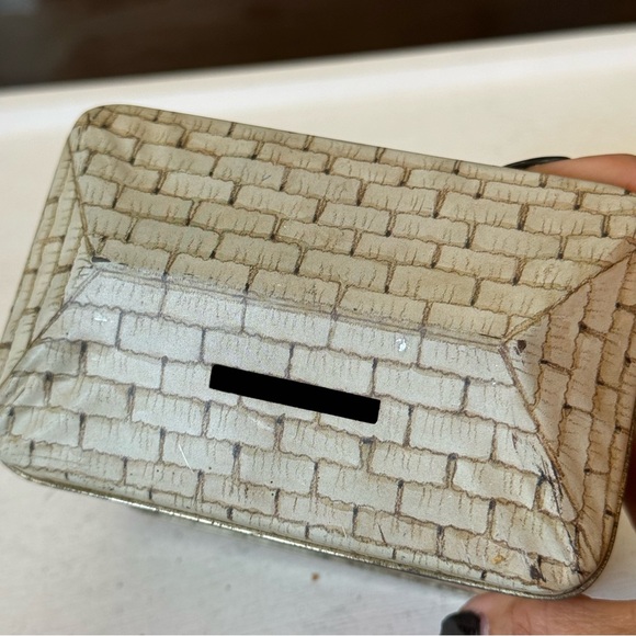 Vintage Morehead Inc Metal Tin Box Bank 1984 Enesco House Cottage Coin Bank - Picture 6 of 12